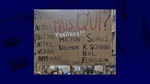 Le parquet a ouvert une enquête sur une pancarte au message manifestement antisémite brandie lors d'une manifestation anti pass sanitaire samedi à metz. Neuqncvrjv0f1m