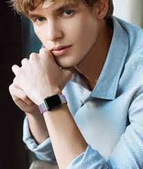 Amazon.com: Rabini Metal Magnetic Band Compatible with Apple Watch 38mm  40mm 41mm 42mm 46mm 44mm 45mm 49mm, Rainbow Stainless Steel Bands for  iWatch SE Ultra Series 11 10 9 8 7 6