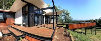 An Amazing Split Level Home With A Shipping Container Pool