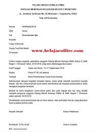 Dan terakhir, jangan lupa untuk menuliskan nama pengirim surat. Contoh Surat Ijin Mengikuti Kegiatan Diluar Sekolah Belajar Office