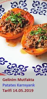 Patatesli Karniyarik Tarifi Yemek Tarifleri Yemek Gida