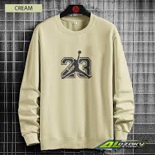 Jual Sweater Oversize Pria Wanita Big Size Bahan Adem Basic Premium Jumbo  XXL XXXL XXXXL XXXXXL 23