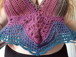 Have fun in your handmade garments. Crochet Granny Square Hippie Halter Top Knit Boho Bralette Top Crochet Plus Size Halter Crop Top Knit Boho Strappy Halter Xl Open Back Shirt Women S Clothing Clothing Valresa Com
