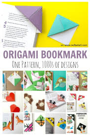 How many paper to craft a book? How To Make An Origami Bookmark Corner Easy Red Ted Art