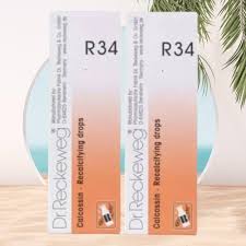 Dr Reckeweg R34 Homeopathic Medicine Calcossin - Homeopathic Medicine 22ml,  Pack of 2 : Amazon.in: Health & Personal Care