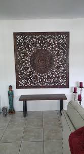 Creating a beautiful mandala or any design you like on a wood pallette will totally change the look of a mandala on a wood slice is what i have for you today. Carved Wall Hanging Mandala Wood Panel