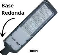 Luminária Led 300W Smd Base Redonda uso geral