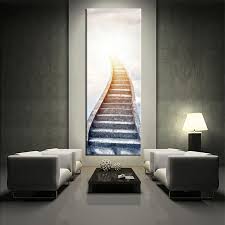 Living Room Wall Art 1 Piece Wall Art Modern White Multi Panel Art Modern Large Picture Large Contemporary Wall Art Vertical Wall Art Contemporary Wall Decor