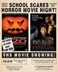 Halloween H20 Movie Showing Tickets, Friday, September 25 • 7:30 PM - 10 PM  | Eventbrite