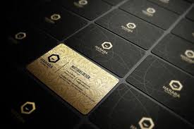 This gold and black business card design can use your personal or business purpose. Gold And Black Business Card Stunning Business Cards Black Business Card Gold Business Card