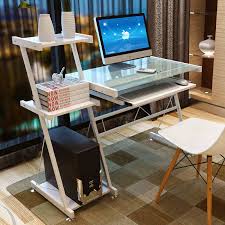 Choose from contactless same day delivery, drive up and more. Computer Glass Table 42 Photos Computer Tables With Glass Worktops Black Metal Furniture For Home