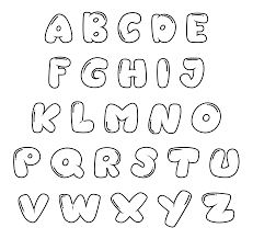 Afterwards just have them trace between the lines of the bubble letters and then color them in. 10 Best Colored Printable Bubble Letter Font Printablee Com