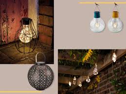 Large telbix polk brushed aluminium shade pendant light (e27) 3 product variations. Best Solar Garden Lights For Your Patio Or Outdoor Space The Independent