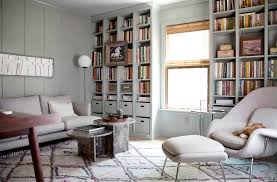 Too much clutter in the living room can make it hard for us to relax. 8 Billy Bookcase Hacks For Ikea S Most Versatile Piece Well Good