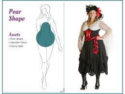 A pear shaped body will normally have narrower shoulders, a smaller bust, wide hips and bigger buttocks. Plus Size Womens Costumes Plus Size Halloween Costumes For Women