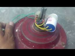 Ford mustang electric cooling fan wiring diagrams. How To Connection Of Fan Circuit Diagram With Capacitor Part 3 Youtube
