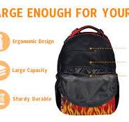 Amazon.com: KAXVZER Mochila para niños, mochilas de coche de 17 pulgadas  para niñas, mochila portátil negra para escuela secundaria, 1-1 Color, ...