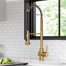 We would like to show you a description here but the site won't allow us. Kraus Britt Commercial Style Pull Down Single Handle Kitchen Faucet In Spot Free Antique Champagne Bronze Kpf 1691sfacb Reviews Wayfair Ca