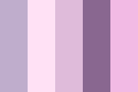 Such a color solution was popular even in baroque times, but it was forgotten in the 20th. Lilac Lavender Color Palette