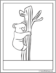 Blackoot design by iceable themes. Koala Coloring Pages For Kids Hop A Ride With A Koala