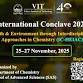 International Conclave 2025 – Health & Environment event image