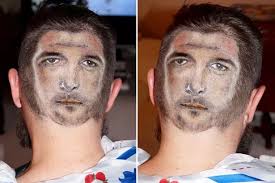 Kai Ward: You won't believe what this England fan has had shaved into the  back of his head