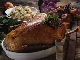 Bayerischer Gansebraten Rezept Rezepte Lebensmittel Essen Essen