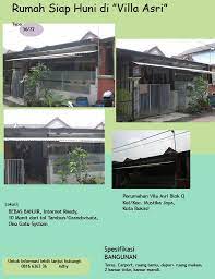 Desain ini untuk mengidentifikasi karakter toko. Jual Rumah Di Perumahan Vila Asri Ikkiku