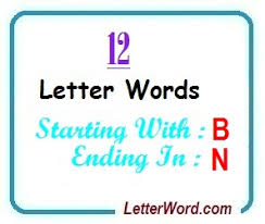 We did not find results for: Twelve Letter Words Starting With B And Ending In N Letterword Com