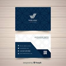 Flat Elegant Business Card Template Free Vector Free Vector Freepik Vecto In 2020 Free Business Card Templates Business Card Design Minimal Business Card Photoshop