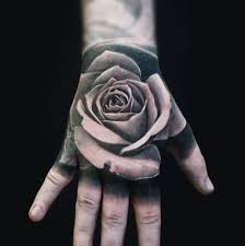 Tattoo art by charlie rose tattoo canggu bali. Rose Handtattoo Bestblackandgrey Realistic Londontattoo Tattoos Rose Best Rose Tattoos Black And Grey Rose Tattoo Rose Hand Tattoo