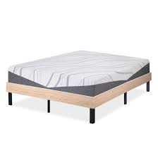 This iron platform bed frame recommended by modsy designer yoan walter has a softer, more traditional if you want to embrace the full drama that an iron frame can deliver, try this art room & board's parsons bed is a steel platform bed frame with a bit more going for it (namely a footboard. White Noise Platform Bed Reviews Wayfair