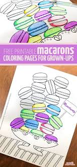 1654 x 2339 jpeg 644 кб. Free Printable Macarons Coloring Page For Grown Ups