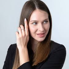 Marina Sterling Silver Purity Ring with Roman Cross Charm & Inscription,  Jewelry