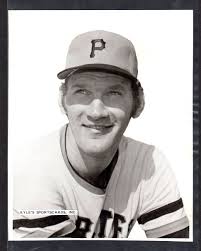 Bob Johnson PIRATES UNSIGNED 7-5/8 x 9-1/2 ORIGINAL B&W STAFF PHOTO #1A