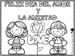 ¡descarga ahora la selección de imágenes para el día de la madre! Febrero Feliz Dia Del Amor Y La Amistad Dibujos Para Colorear Novocom Top