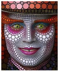 404 Error Page Not Found Dot Art Painting Circle Art Art