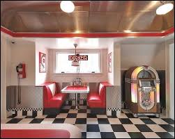 kitchen decor themes 50s diner party
