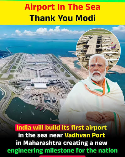 India first offshore airport Maharashtra