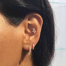 Decorate Your Ear With Beautiful Diamond Pieces Our Diamond Coronet Features A Decorate Your Ear W Conch Piercing Jewelry Earings Piercings Ear Jewelry