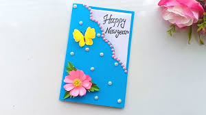 As year 2019 is going back to home and year 2020 is coming towards us, its celebrations time for most of us to enjoy new year eve along with. Beautiful Handmade Happy New Year 2020 Card Idea Diy Greeting Cards For Greeting Cards Diy Happy New Year Cards Cards