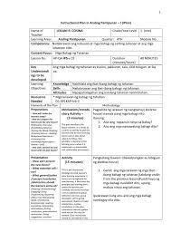 Check spelling or type a new query. Instructional Plan In Araling Panlipunan I Iplan Name Of Teacher
