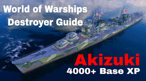 Destroyers | warship types world of warships guide. How To Play Japanese Destroyers Akizuki World Of Warships Wows Guide Youtube