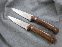 Custom Bird And Trout Knife Bird Trout Knives A Custom Order For An Air Force Vet And His Brother Knife Handcrafted Knife Kitchen Knives