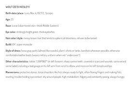 Wolf Character Description From Marissameyer Com Also I Just Realized That Wolf Was 5 Years Older Than Scarlet Lunar Chronicles Lunar Marissa Meyer Books