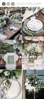 2019 Trendige Grune Hochzeit Farbideen Hochzeitstrends Green Wedding Decorations Sage Green Wedding Colors Green Wedding Colors