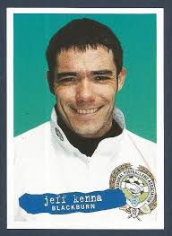 PANINI PFA FOOTBALL 97 #139-BLACKBURN ROVERS & EIRE-SOUTHAMPTON-JEFF KENNA 