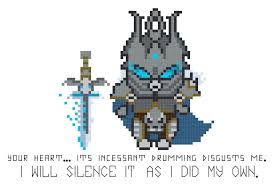 Create your very own alexstrasza! Lich King Cross Stitch Pattern Nerdpillo