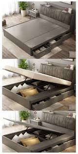 Wooden Double Bed Ideas Box Bed Designs Wooden Collection Of Wooden Beds With Storage Boxes In 2020 Bed Design Modern Bedroom Bed Design Box Bed Design
