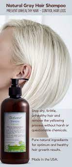 Gray Hair Shampoo Shampoo For Gray Hair Silver White Hair Natural Gray Hair